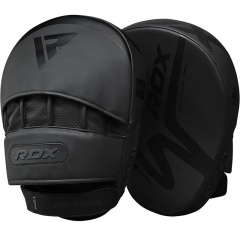 RDX Sports T15 Padded Synthetic Leather Boxing Focus Pads (Black)